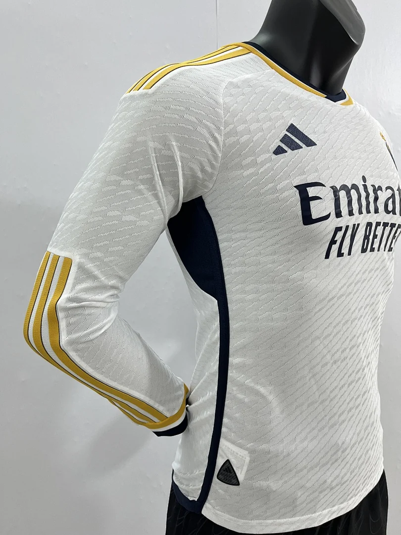 23-24 Real Madrid Home Long Sleeve S-4XL - view 7