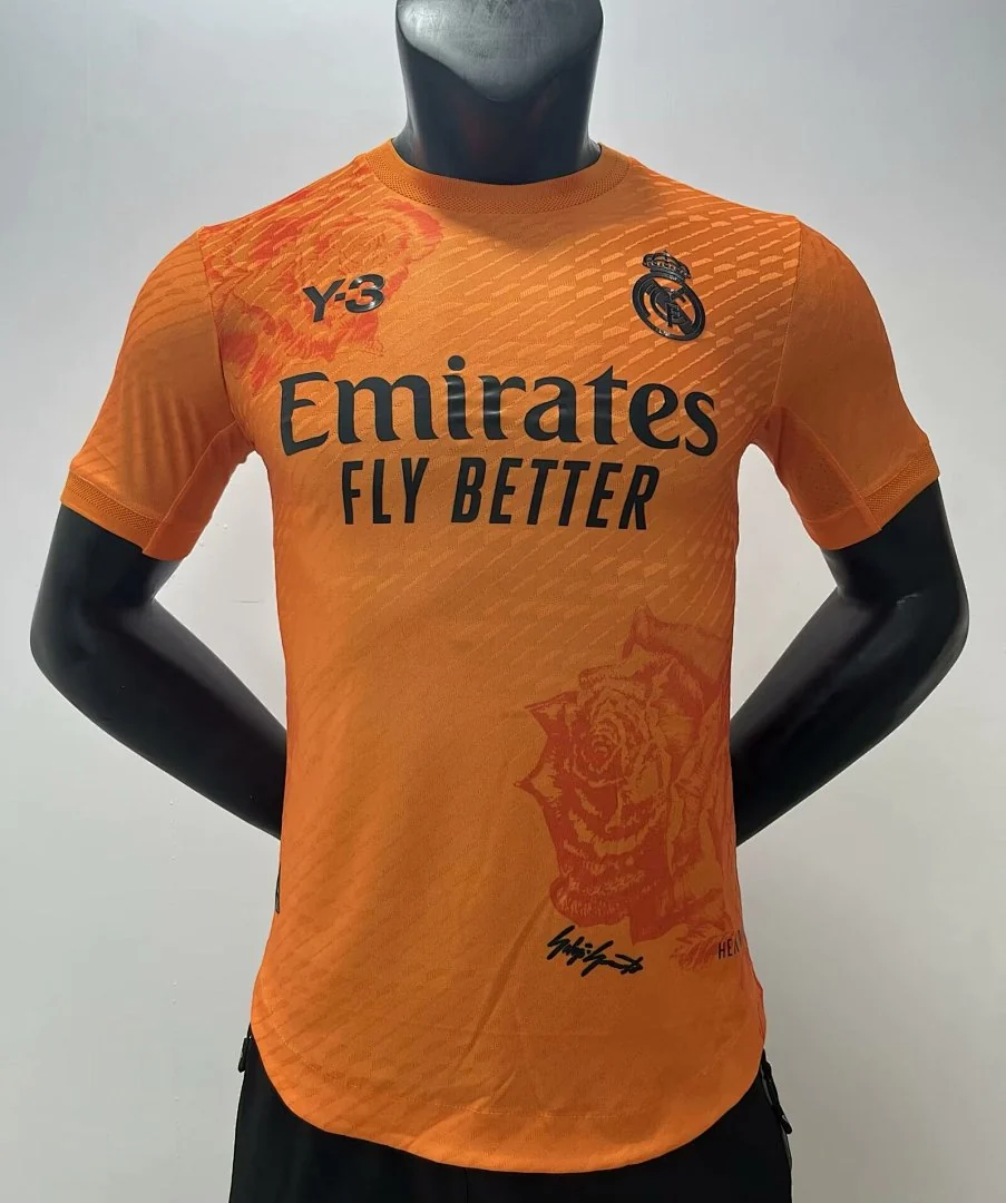 24-25 Real Madrid Y3 Orange S-2XL - view 1