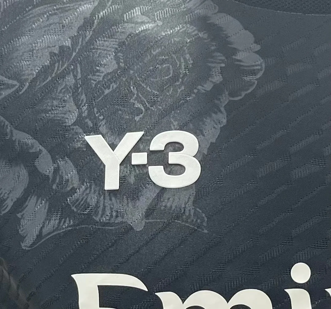 24-25 Real Madrid Y3h Black S-2XL - view 3