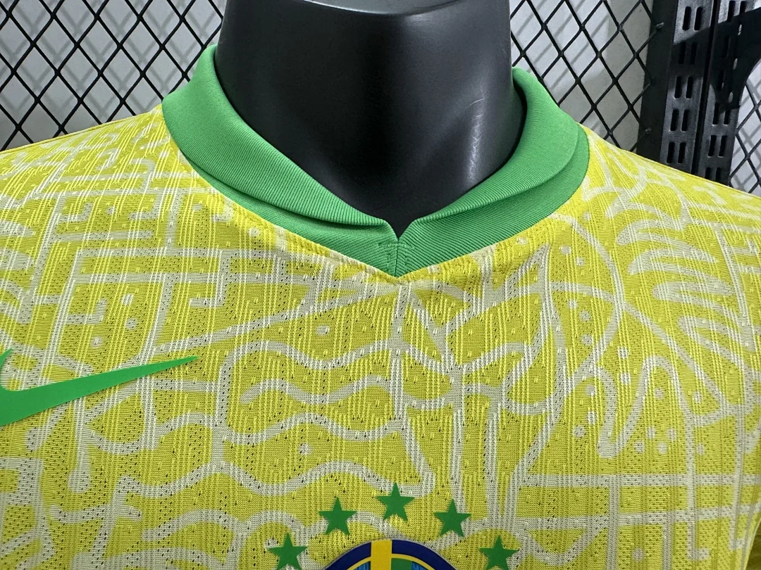 24 Brazil Home Long Sleeve S-2XL - view 3