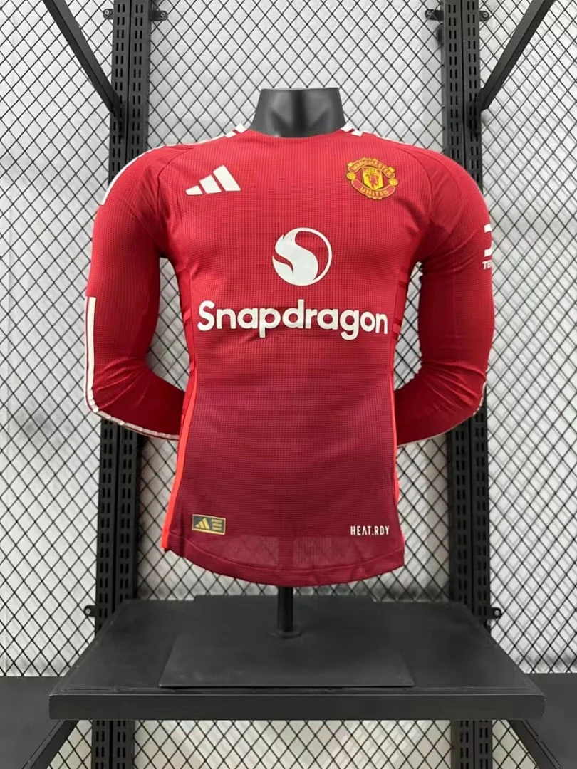 2425 Manchester United Home Long Sleeve S-2XL - view 1