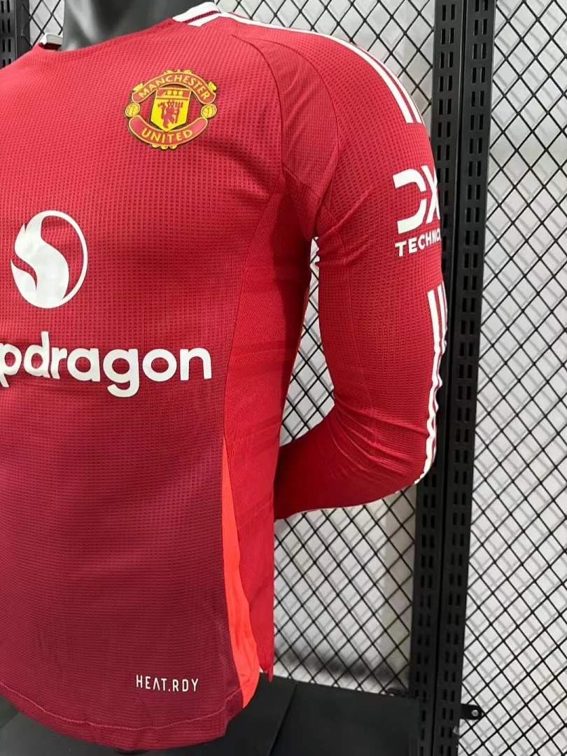2425 Manchester United Home Long Sleeve S-2XL - view 7