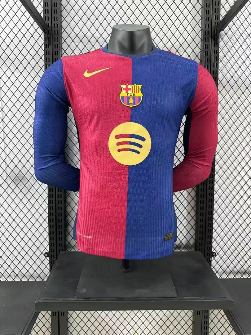 2425 Barcelona Home Long Sleeve S-4XL - view 1