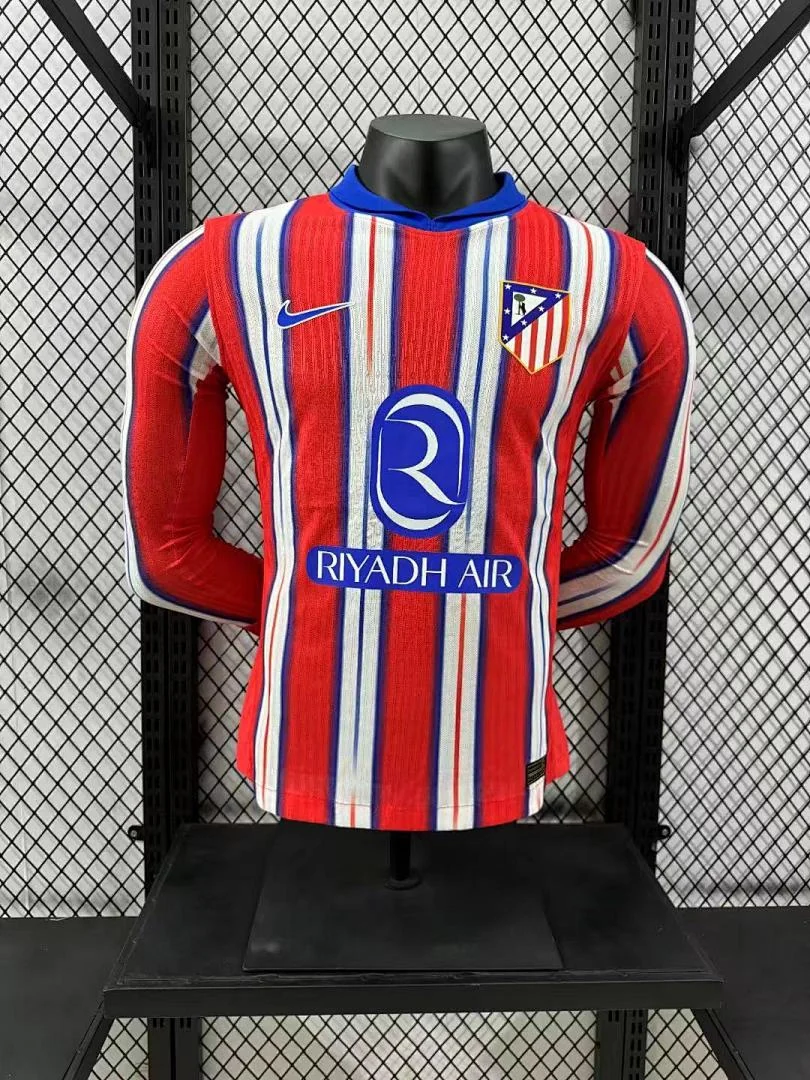 2425 Atletico Madrid Home Long Sleeve S-2XL - view 1