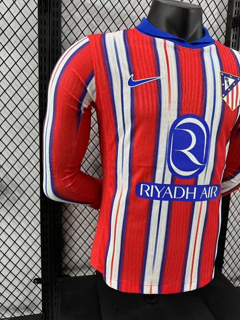 2425 Atletico Madrid Home Long Sleeve S-2XL - view 6