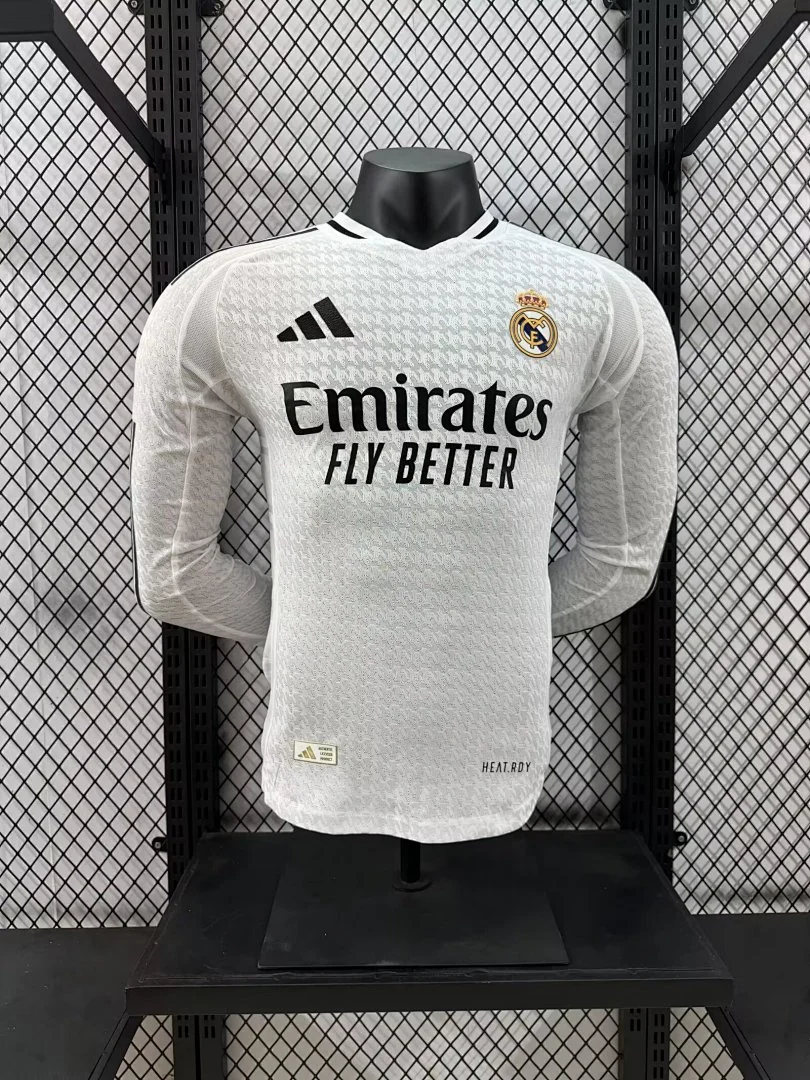 2425 Real Madrid Home Long Sleeve S-4XL - view 1