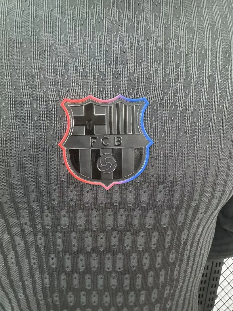 2425 Barcelona Away Long Sleeve S-4XL with Sponsor - view 5