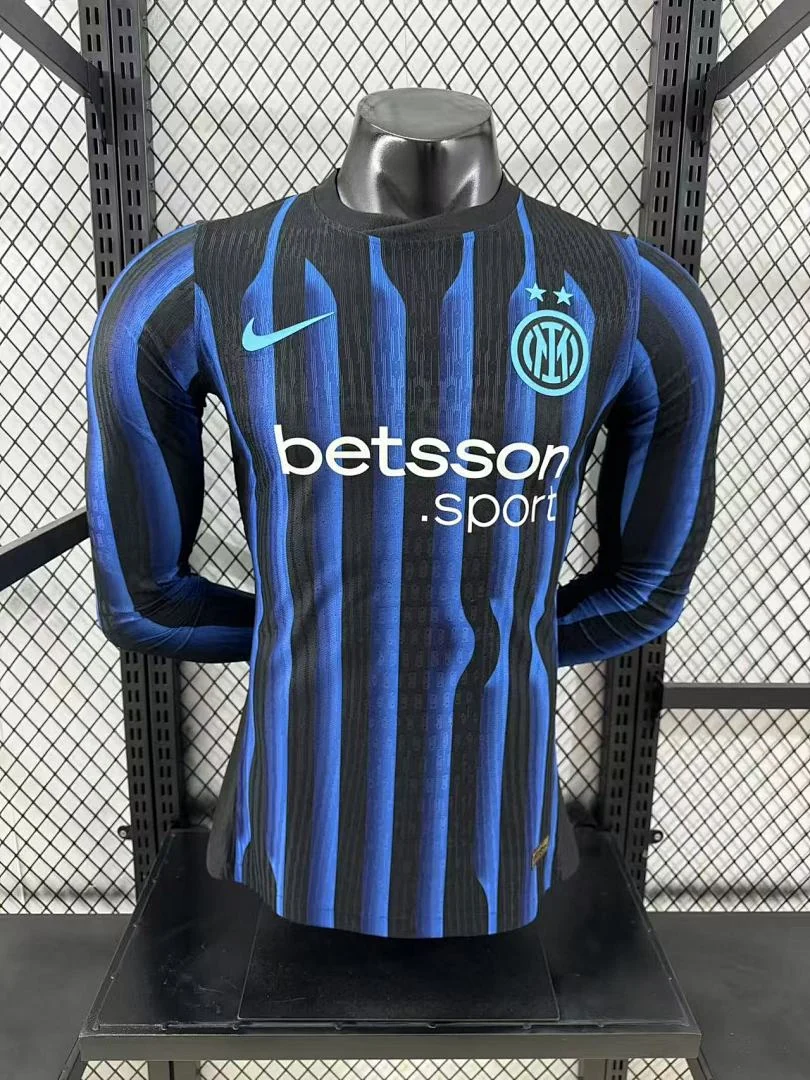 2526 Inter Milan Home Long Sleeve S-2XL