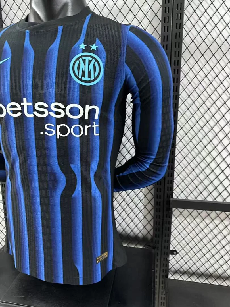 2526 Inter Milan Home Long Sleeve S-2XL - view 7