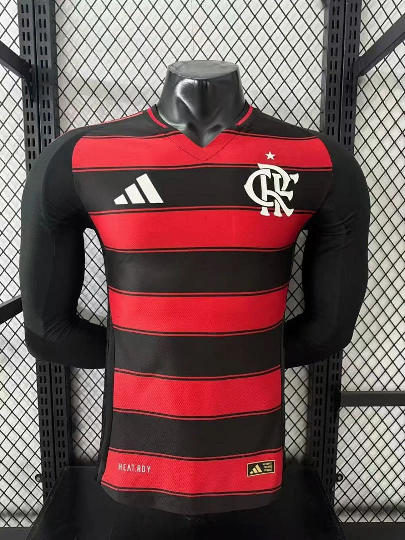 2526 Flamengo Home Long Sleeve S-4XL - view 1