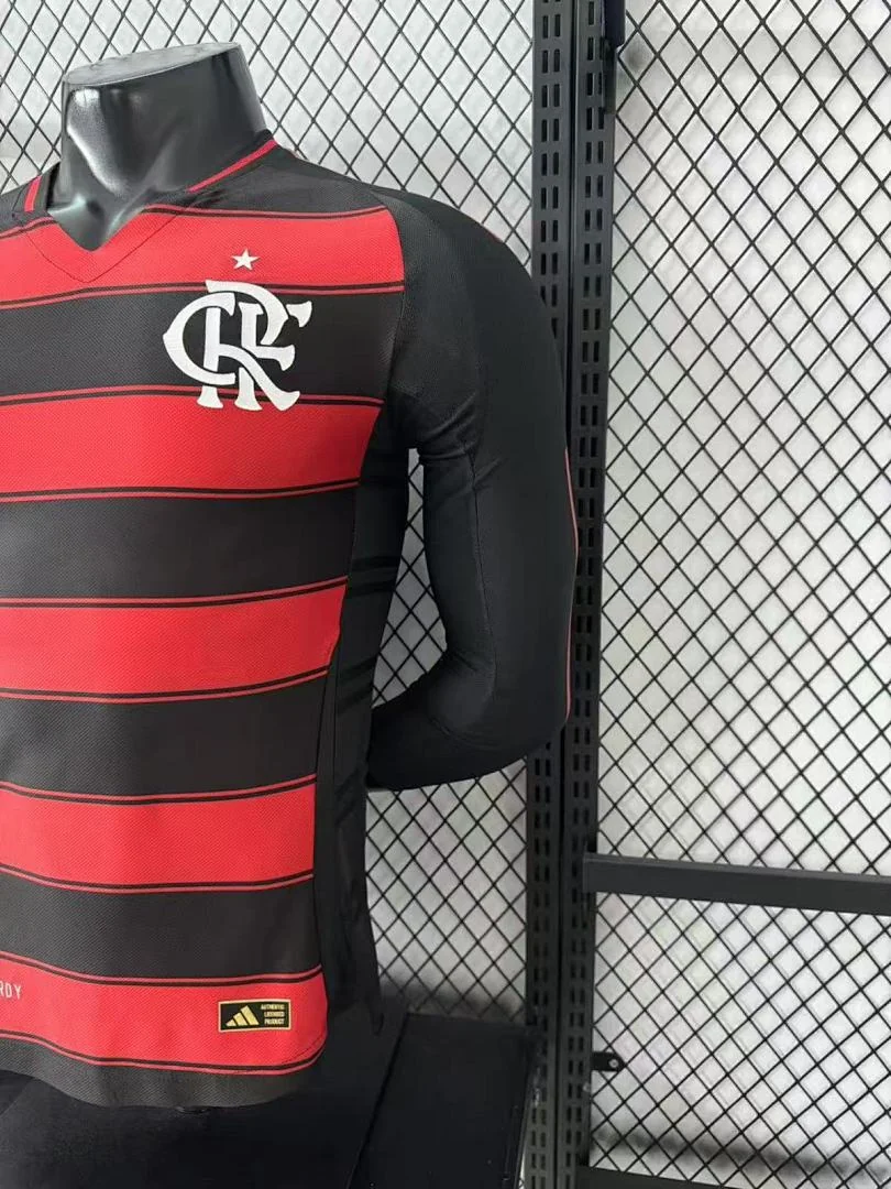 2526 Flamengo Home Long Sleeve S-4XL - view 7