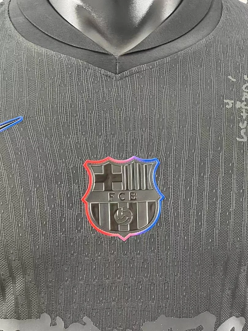 Barcelona Away Special Edition Long Sleeve S-4XL (Plain with Ads) - view 5