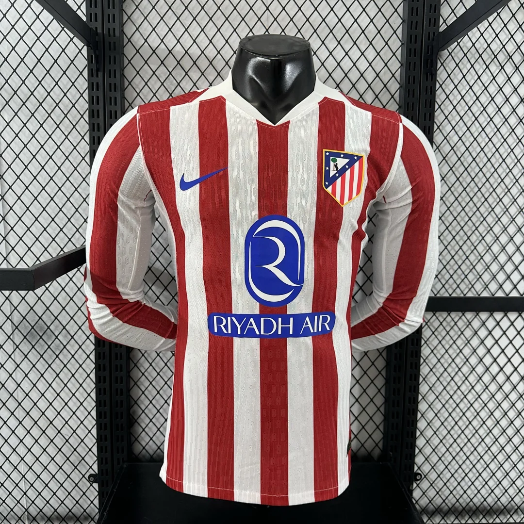2526 Atletico Madrid Home Long Sleeve S-2XL - view 1