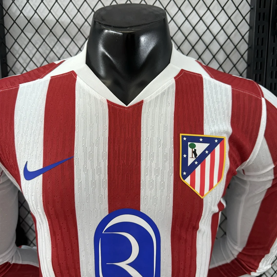 2526 Atletico Madrid Home Long Sleeve S-2XL - view 3