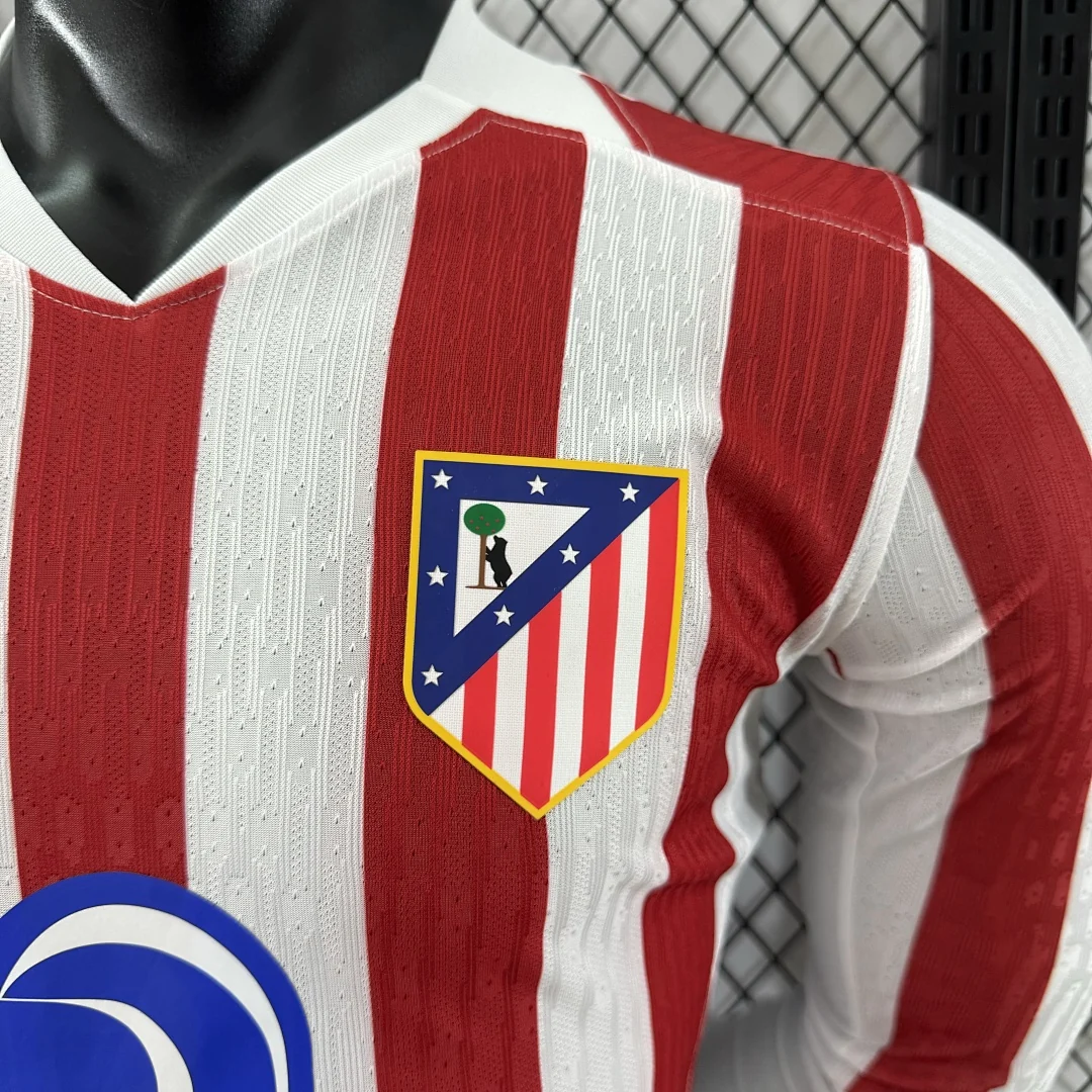 2526 Atletico Madrid Home Long Sleeve S-2XL - view 5