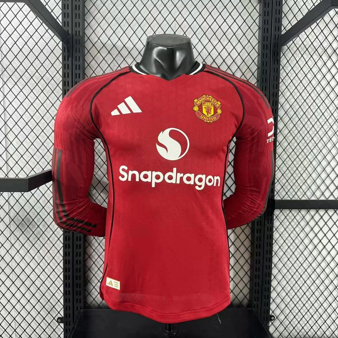 2526 Manchester United Home Long Sleeve S-3XL - view 1