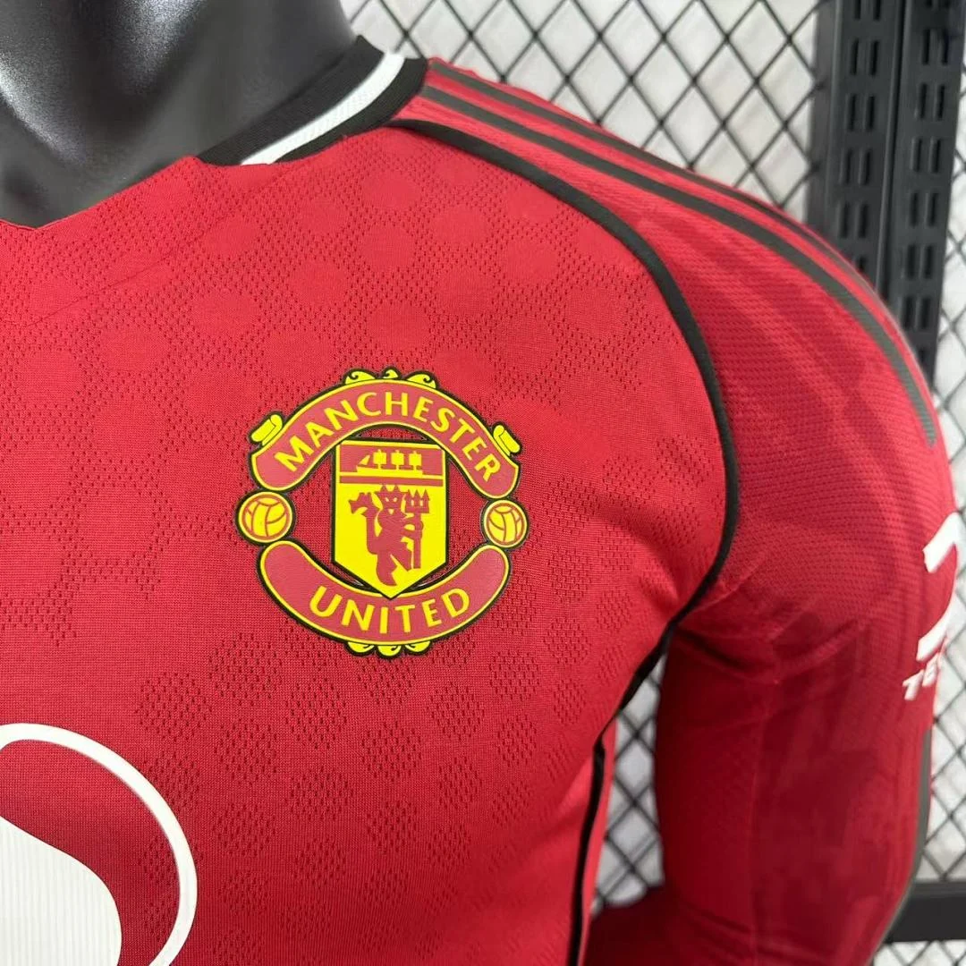 2526 Manchester United Home Long Sleeve S-3XL - view 5