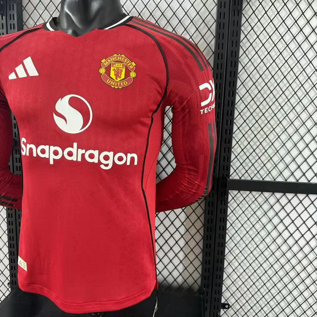 2526 Manchester United Home Long Sleeve S-3XL - view 7