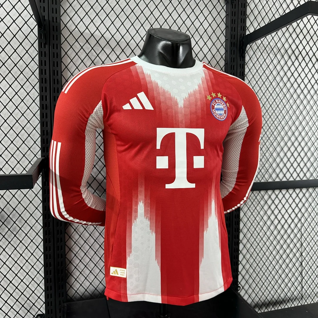 2526 Bayern Munich Home Long Sleeve S-3XL - view 6