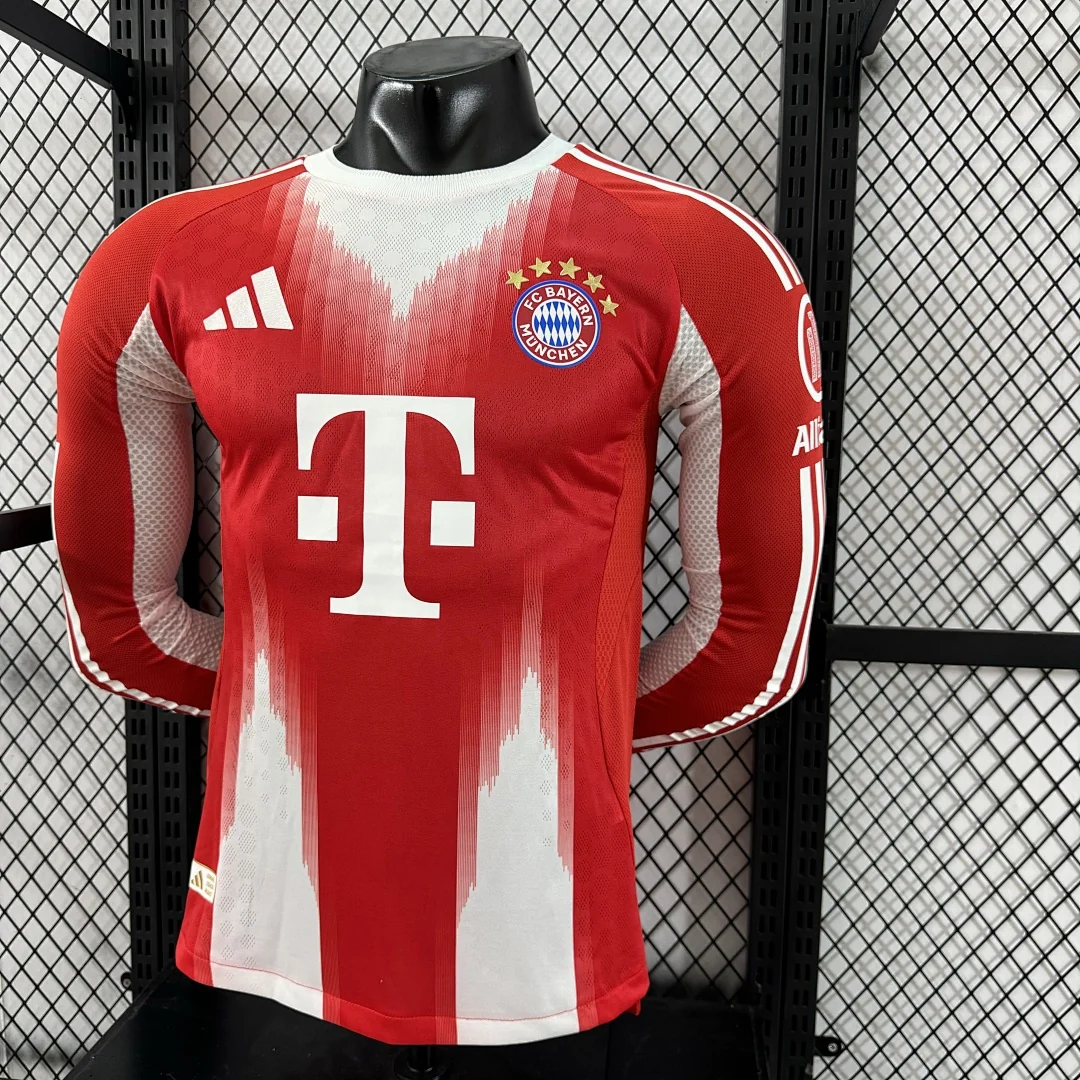 2526 Bayern Munich Home Long Sleeve S-3XL - view 7