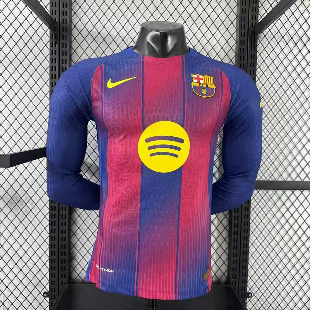 2526 Barcelona Long Sleeve Home S-4XL - view 1
