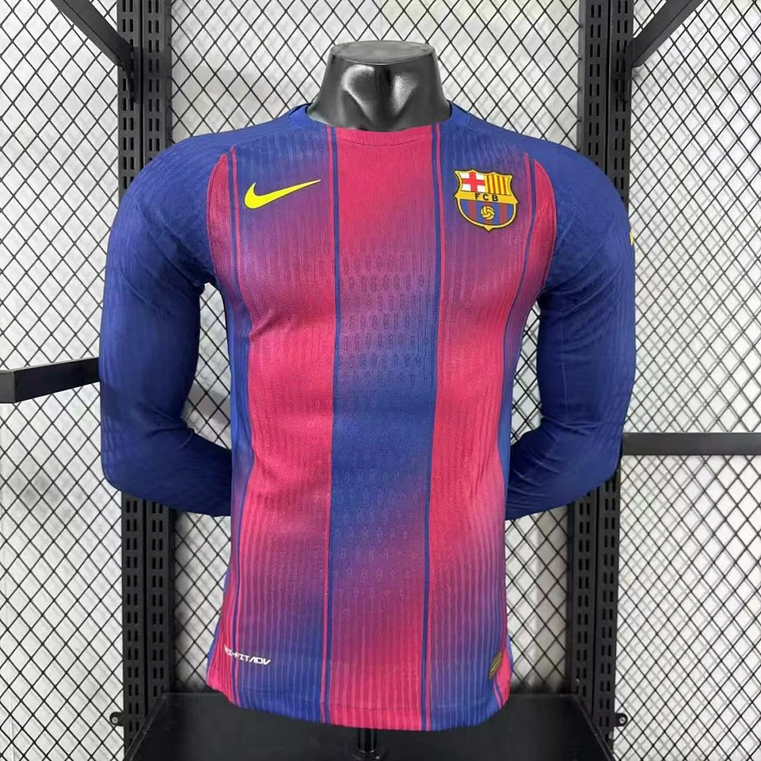 2526 Barcelona Home Long Sleeve Plain S-4XL - view 1