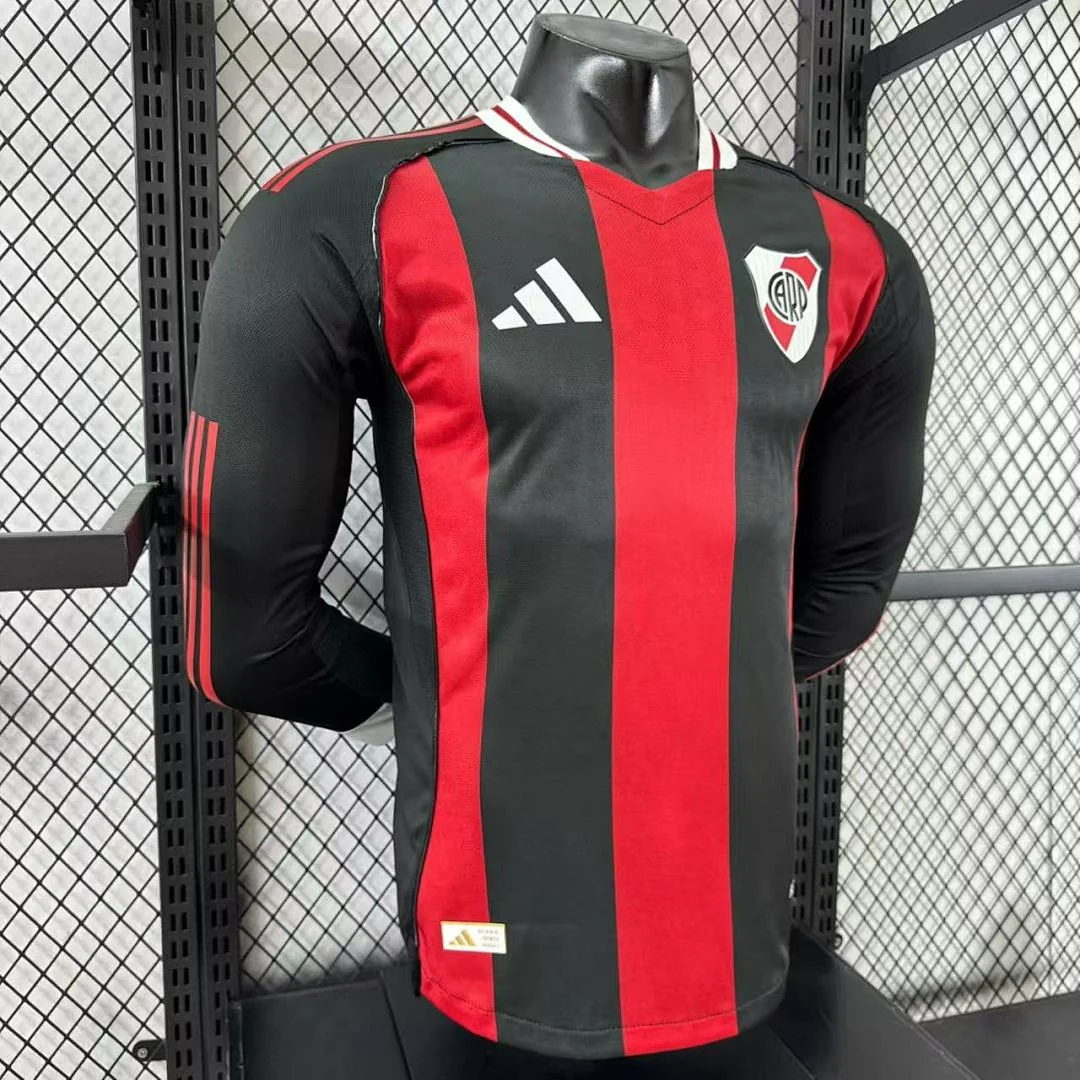 2526 River Plate Away Long Sleeve Plain S-4XL - view 6
