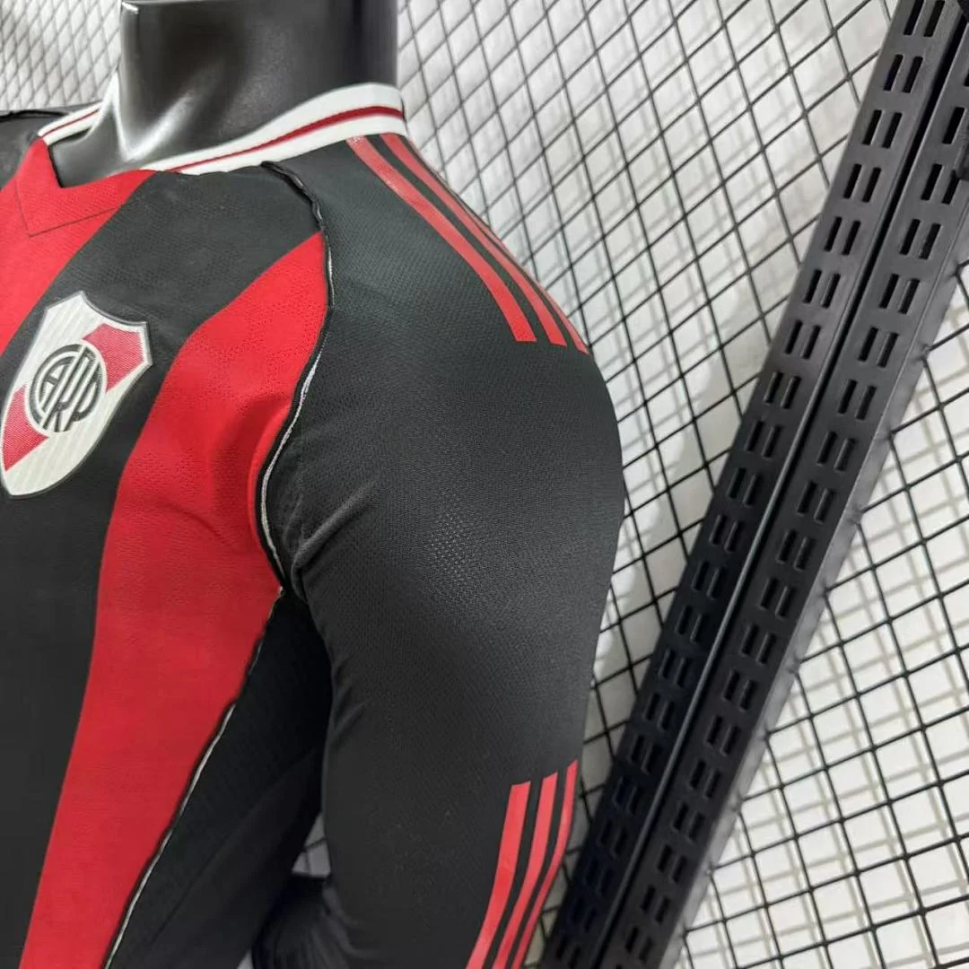 2526 River Plate Away Long Sleeve Plain S-4XL - view 8