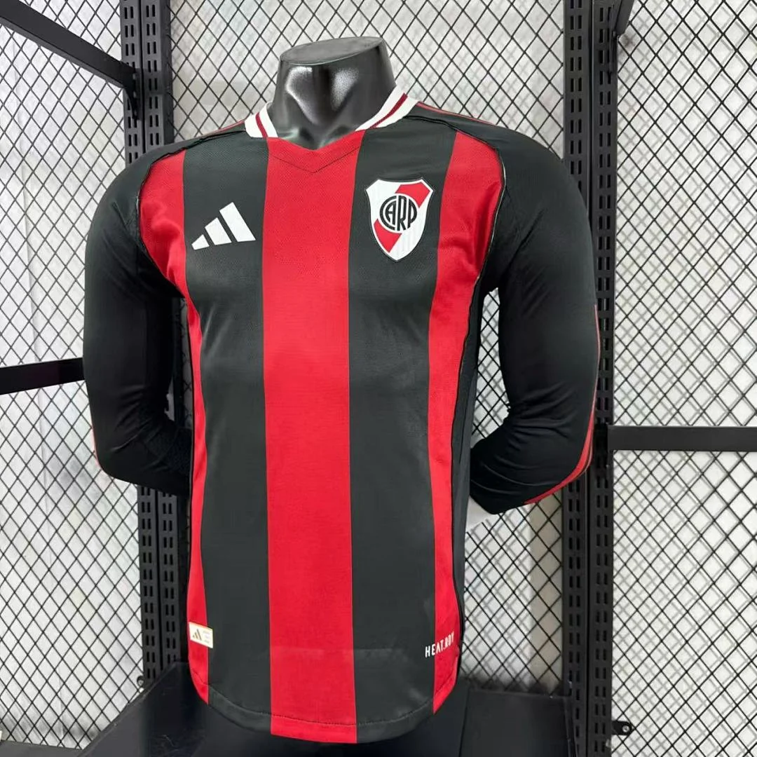 2526 River Plate Away Long Sleeve Plain S-4XL - view 12