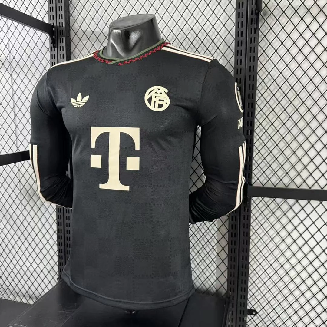 2526 Bayern Munich Second Away Long Sleeve S-3XL - view 7