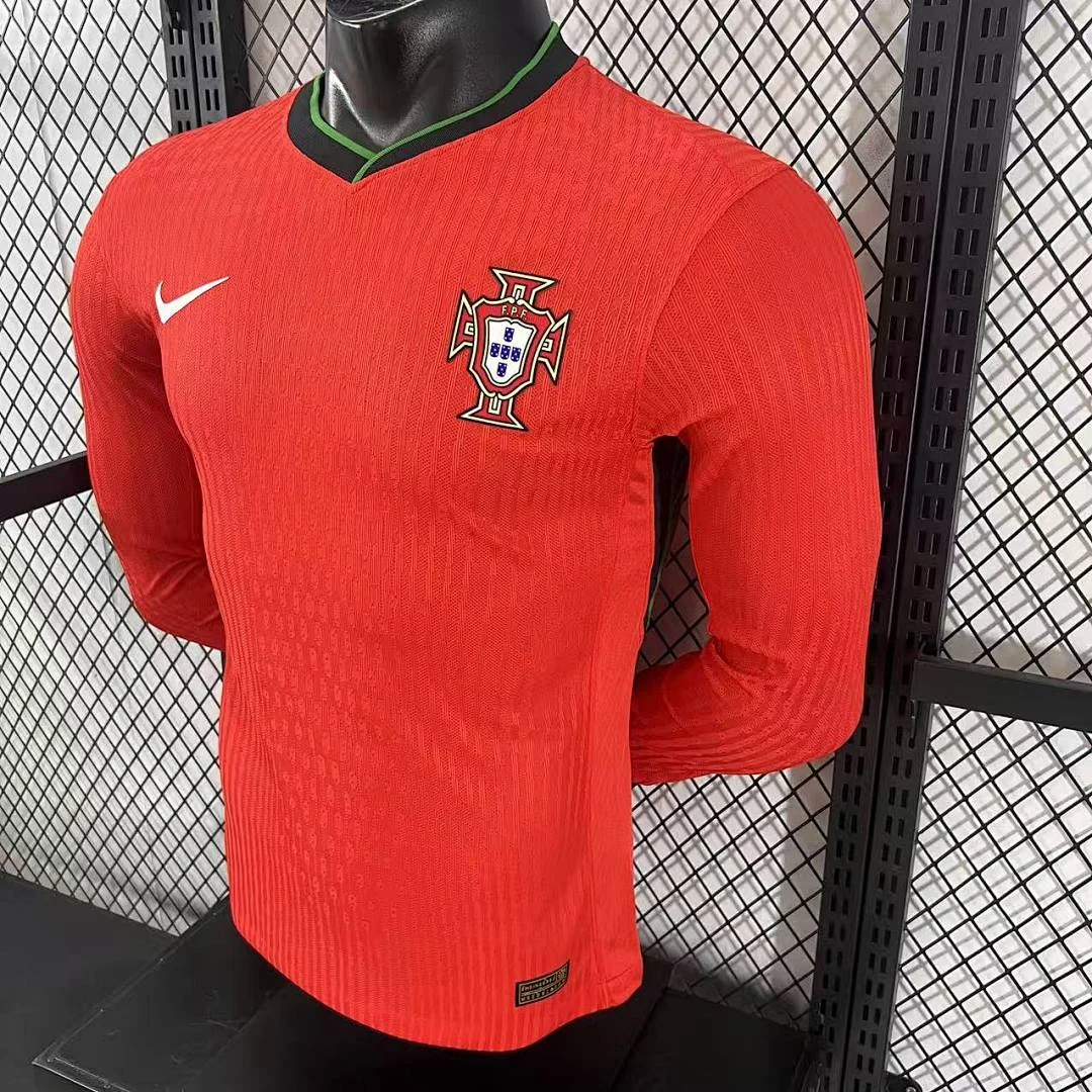 2024 Portugal Home Long Sleeve S-2XL - view 7