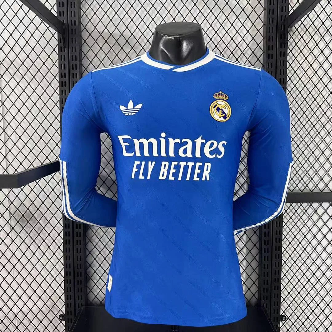2526 Real Madrid Second Away Long Sleeve S-4XL - view 1