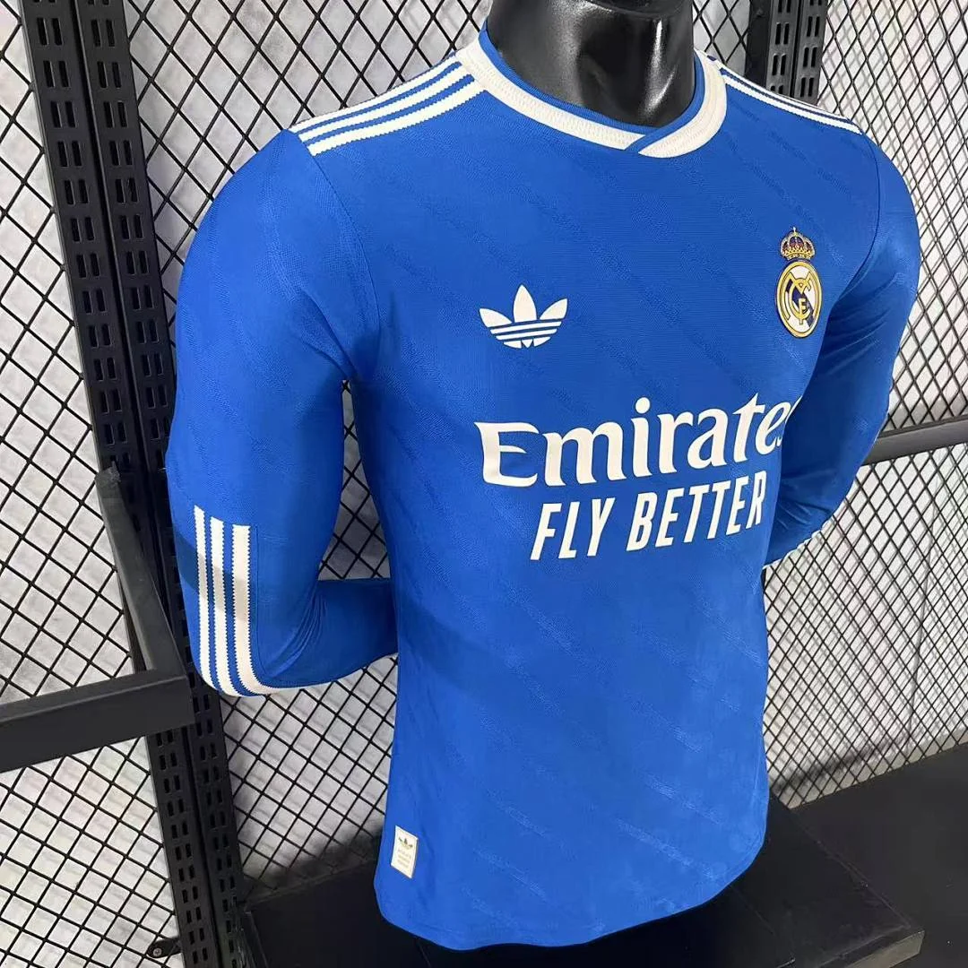 2526 Real Madrid Second Away Long Sleeve S-4XL - view 6