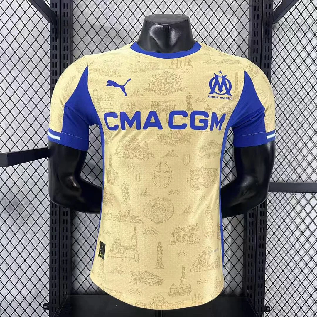 2526 Marseille Third Away Kit S-2XL - view 1