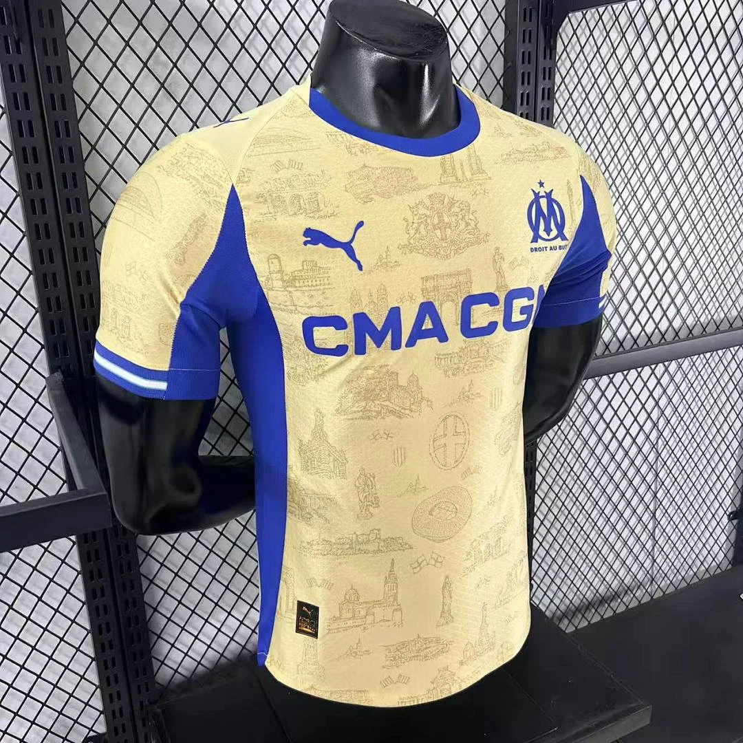 2526 Marseille Third Away Kit S-2XL - view 6