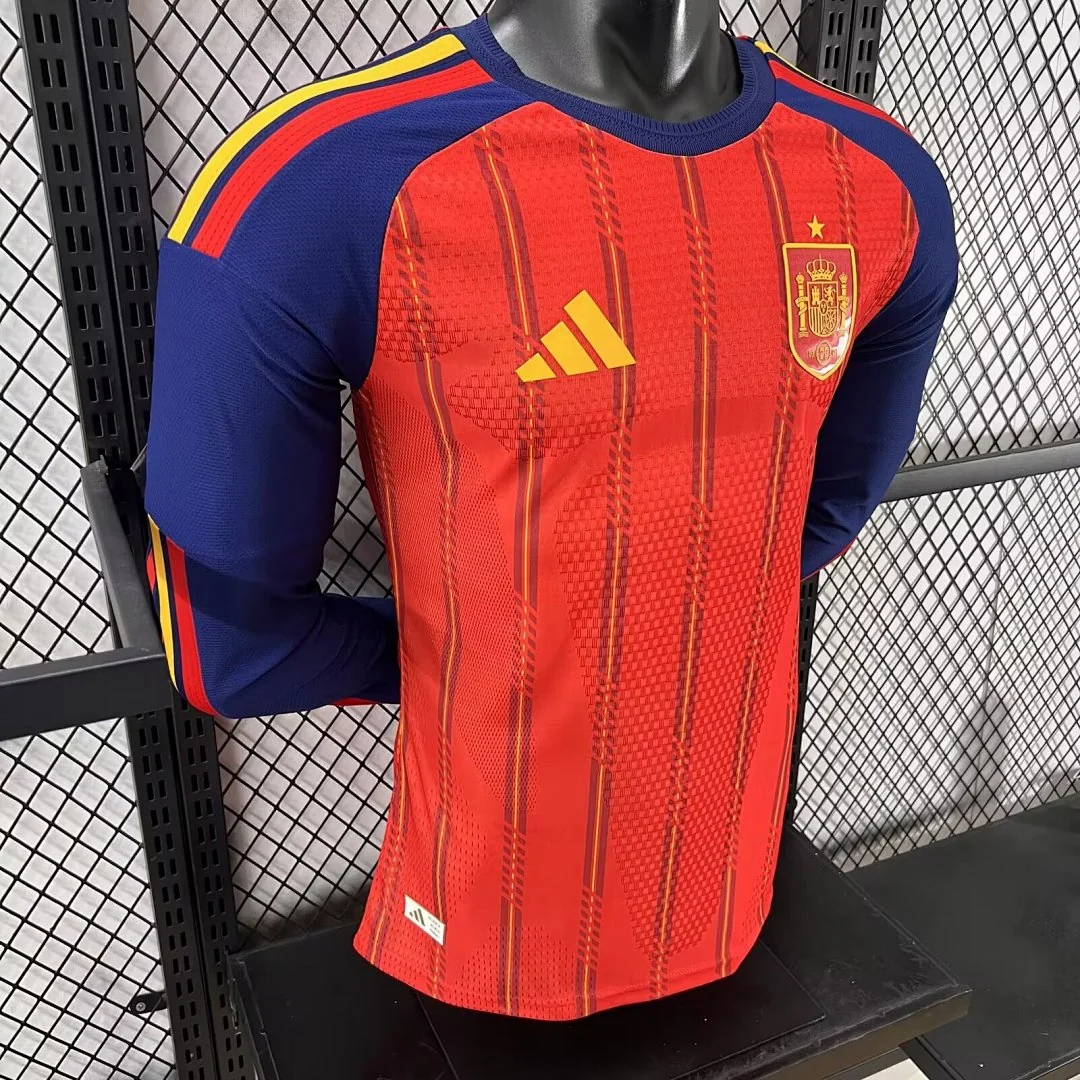 2026 Spain Home Long Sleeve S-4XL - view 5