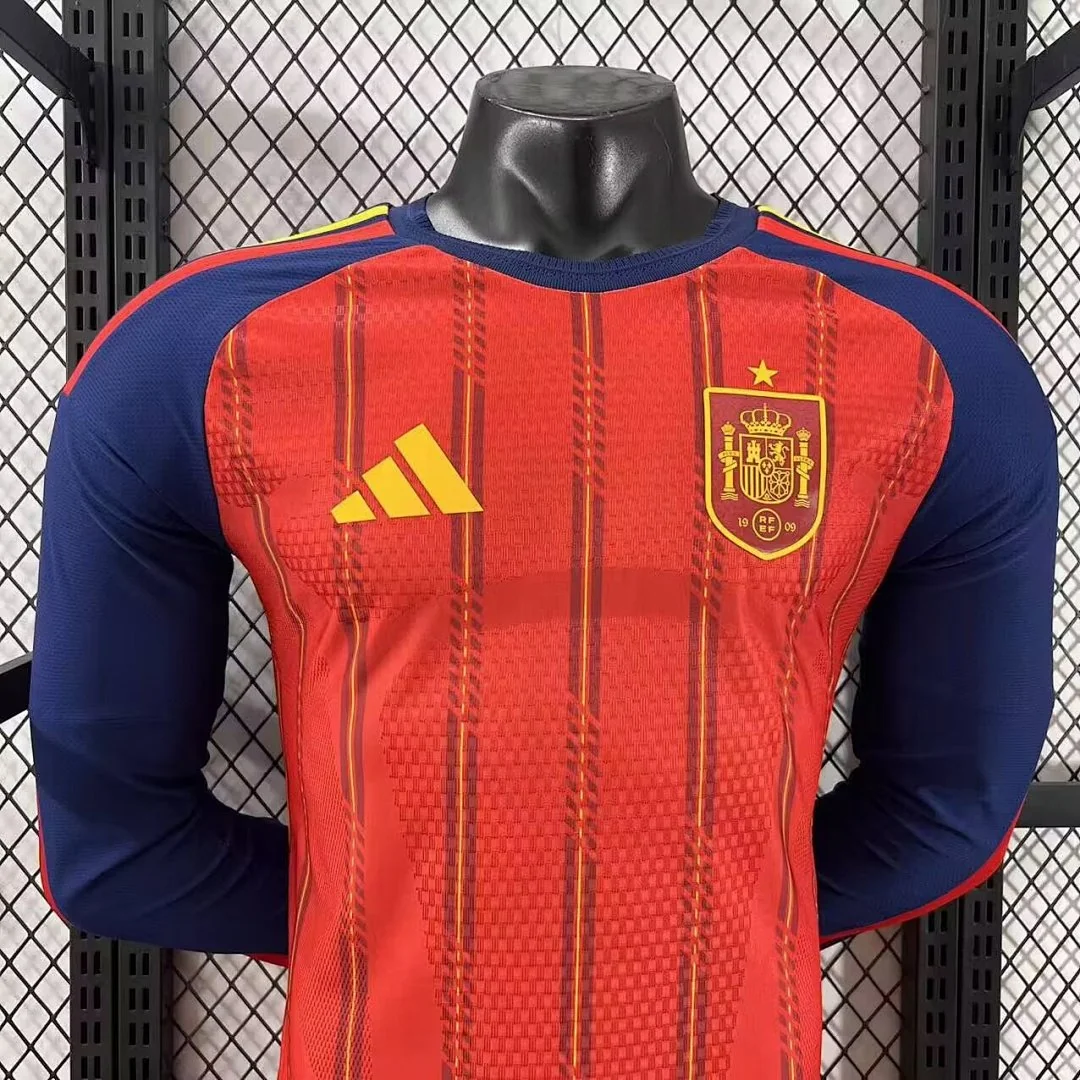 2026 Spain Home Long Sleeve S-4XL - view 8