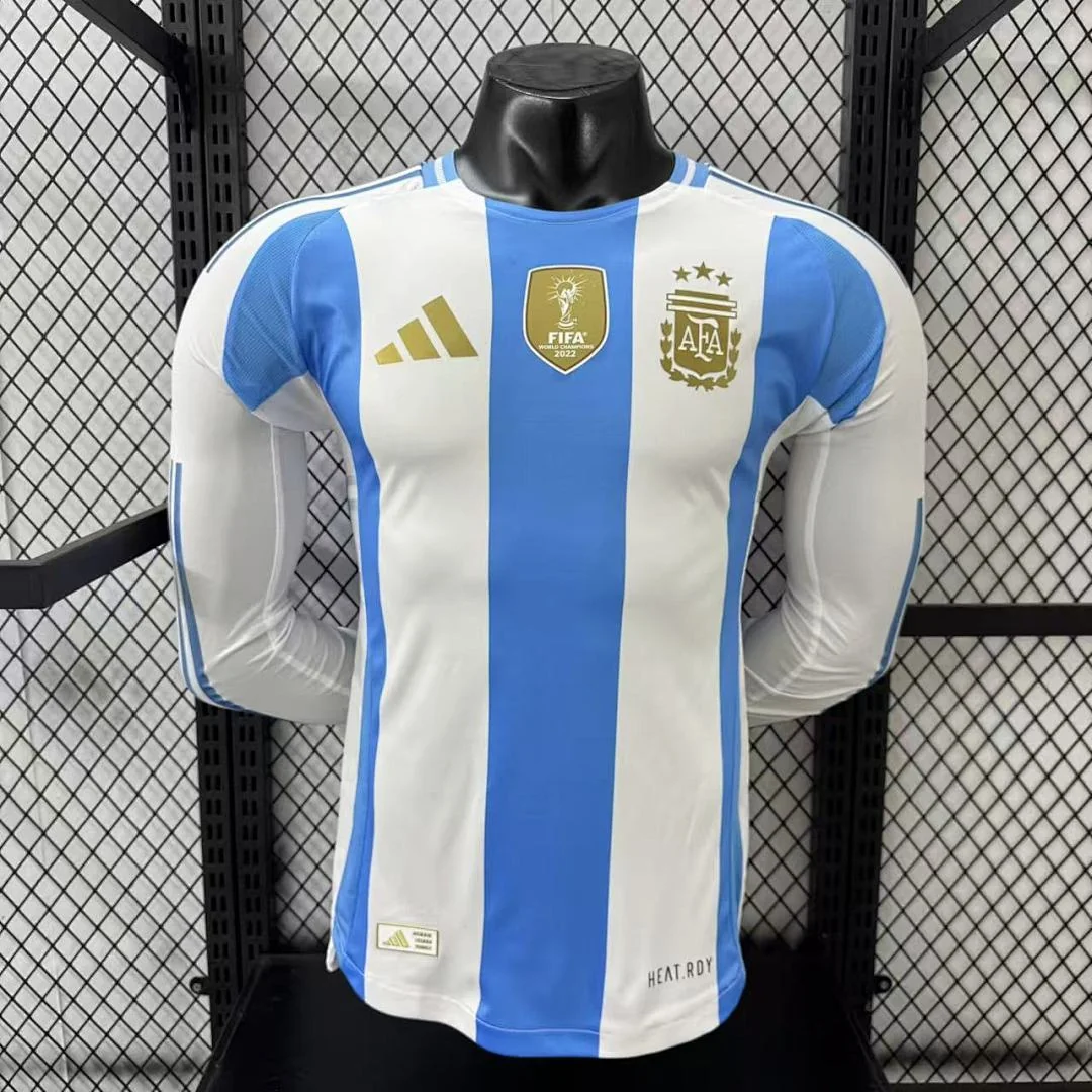 2024 Argentina Home Long Sleeve S-3XL - view 1