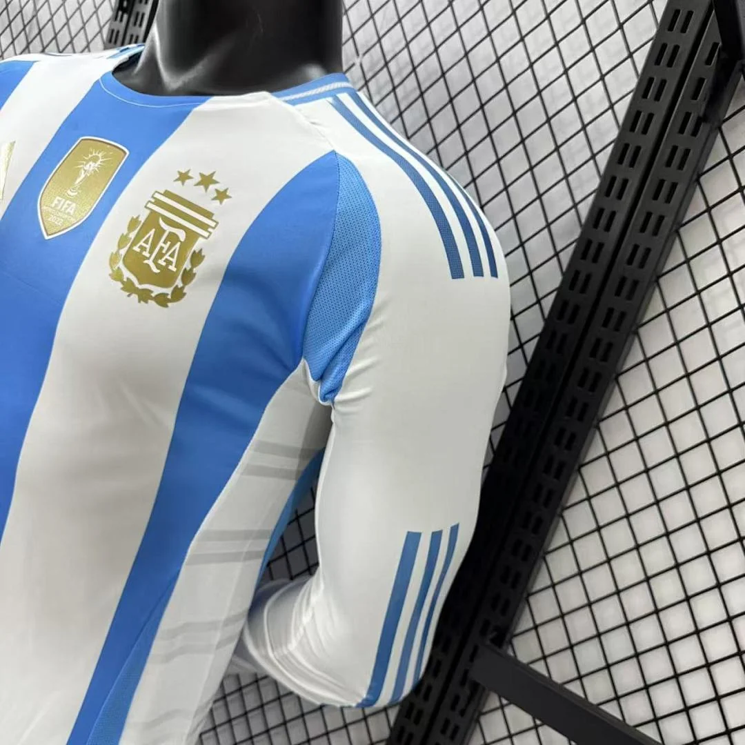 2024 Argentina Home Long Sleeve S-3XL - view 4