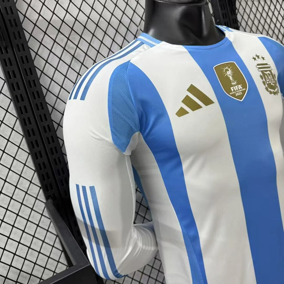 2024 Argentina Home Long Sleeve S-3XL - view 5