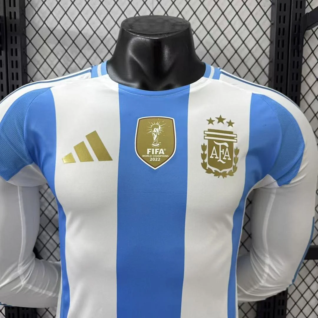 2024 Argentina Home Long Sleeve S-3XL - view 10