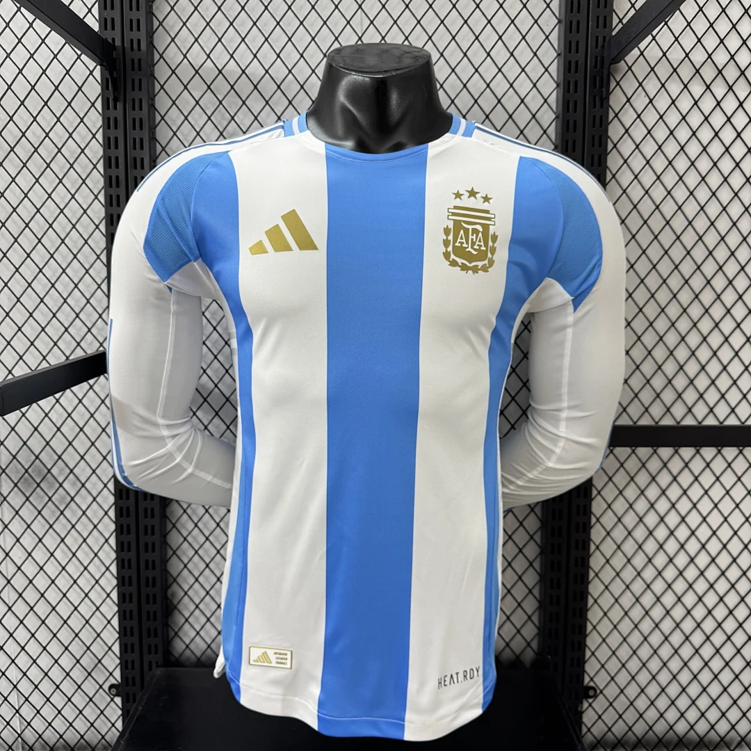 2024 Argentina Home Long Sleeve S-3XL - view 1