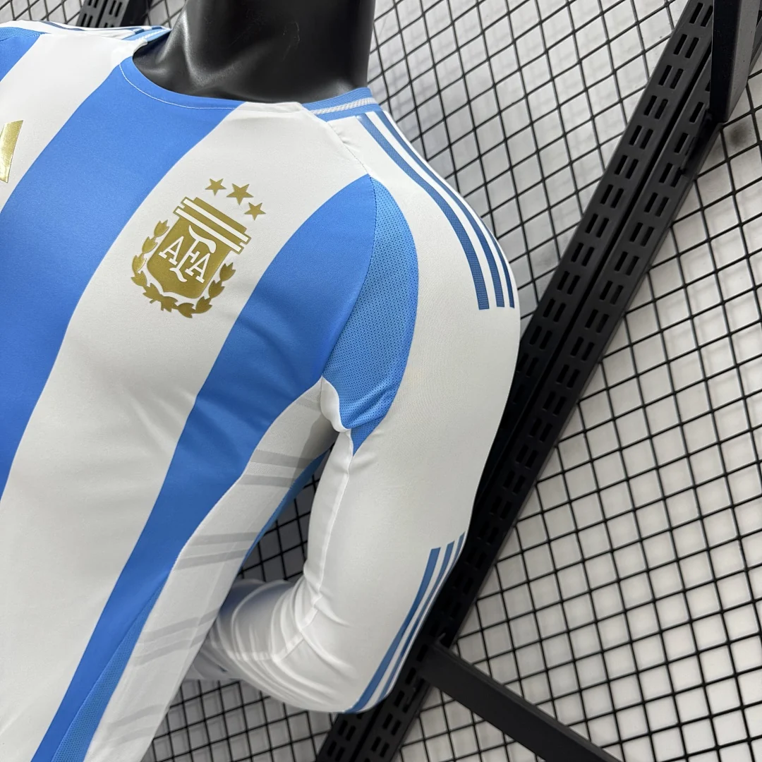 2024 Argentina Home Long Sleeve S-3XL - view 4