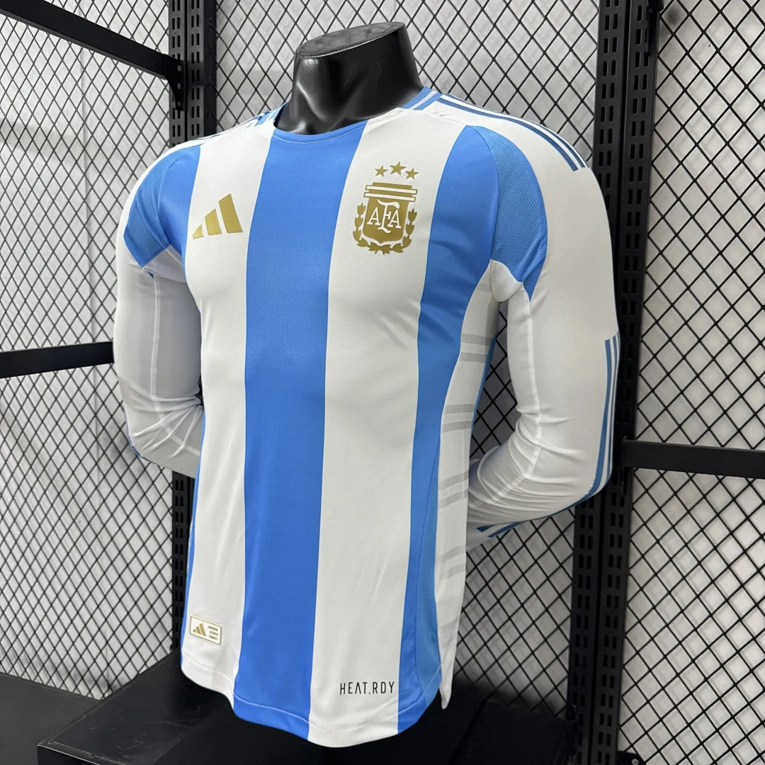 2024 Argentina Home Long Sleeve S-3XL - view 6