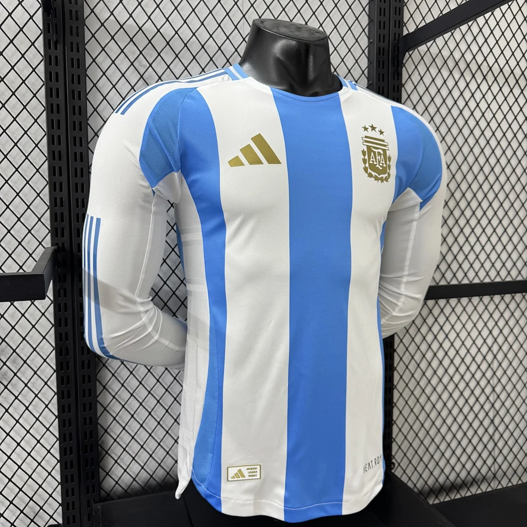 2024 Argentina Home Long Sleeve S-3XL - view 7