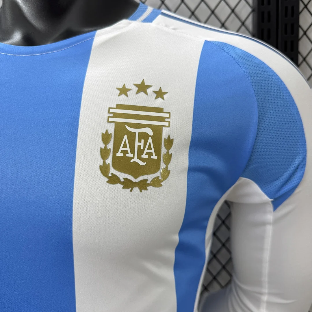 2024 Argentina Home Long Sleeve S-3XL - view 8