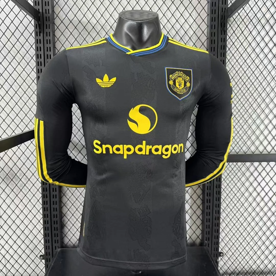 2526 Manchester United Second Away Long Sleeve S-2XL