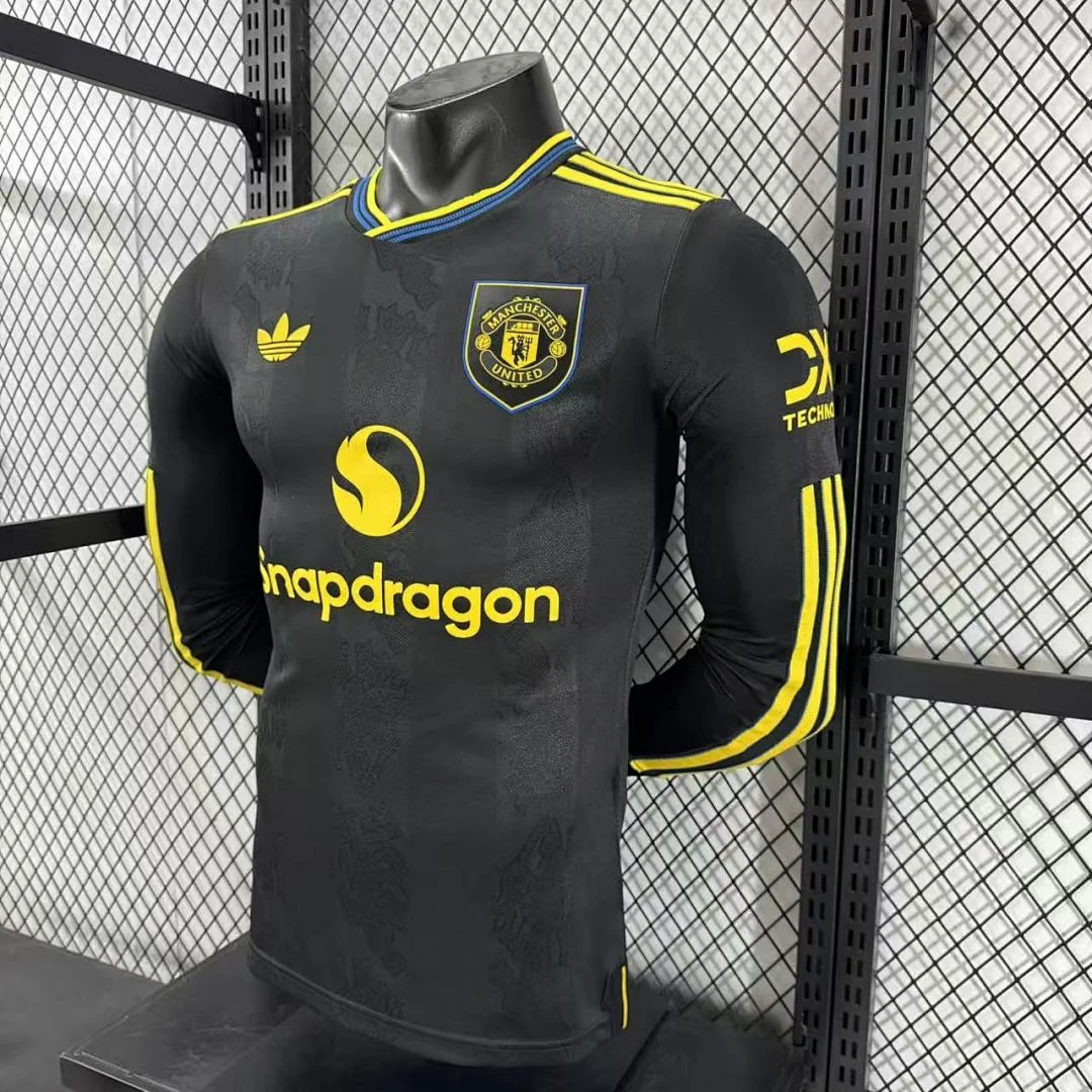 2526 Manchester United Second Away Long Sleeve S-2XL - view 7