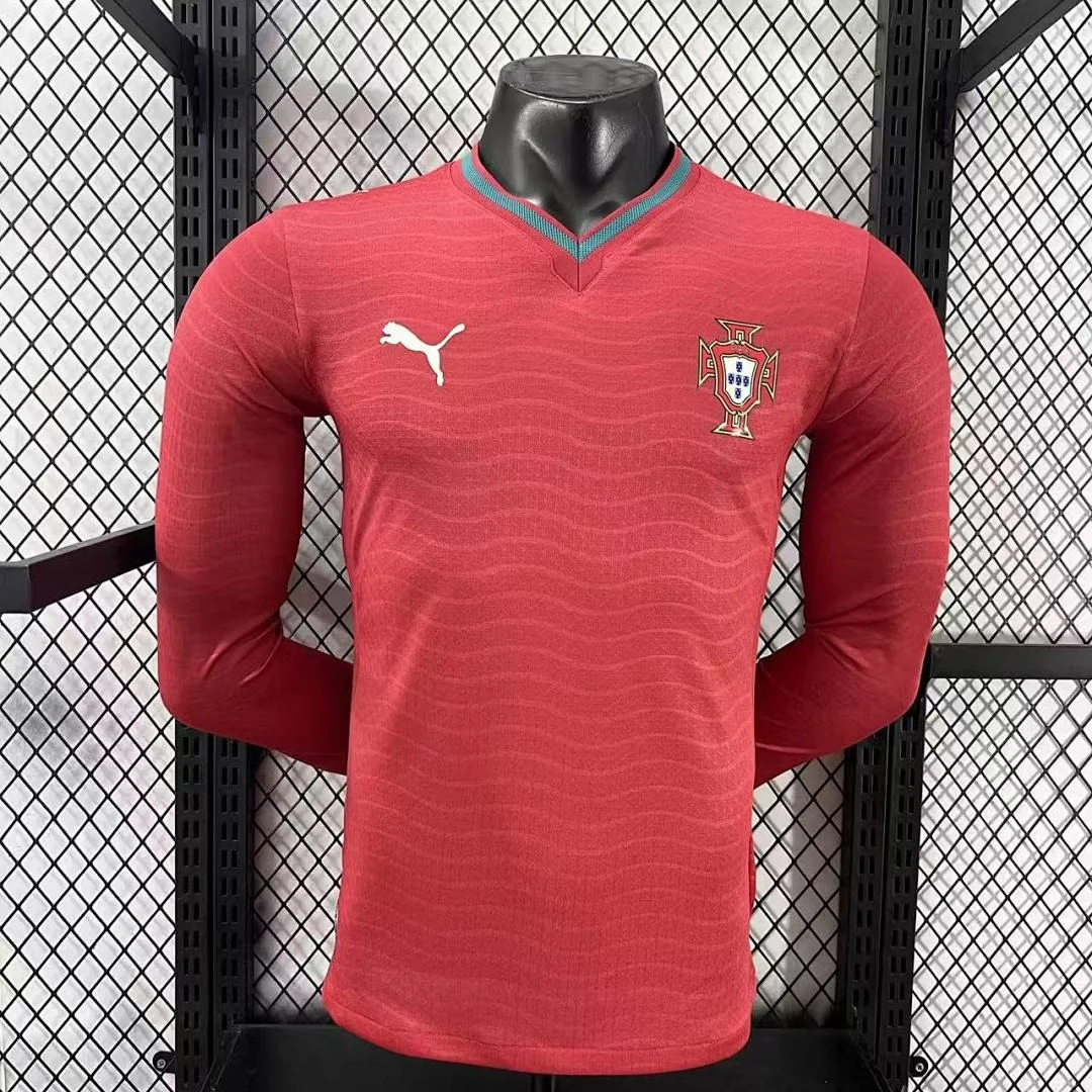 2026 Portugal Home Long Sleeve S-4XL - view 1