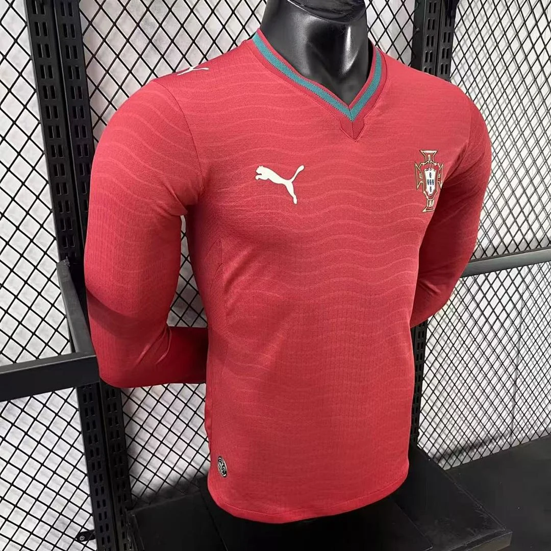 2026 Portugal Home Long Sleeve S-4XL - view 6